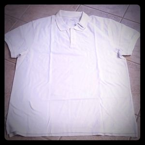 Mens Old Navy white polo  size XXL